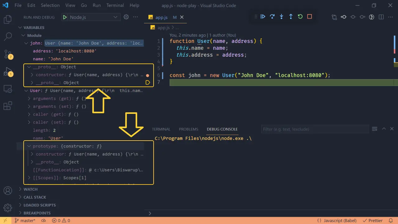 proto &amp; Protoype